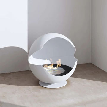 Vauni Globe White Low (Black Liner)