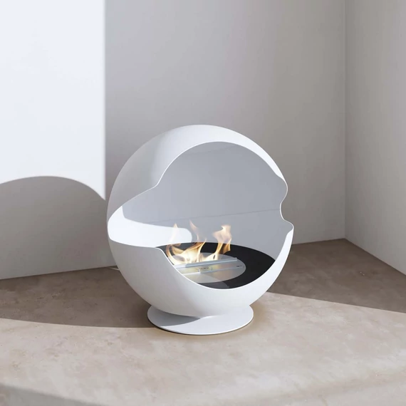 Vauni Globe White Low (Black Liner)